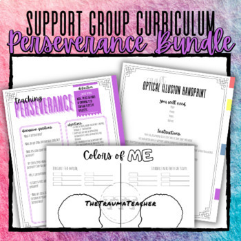 Preview of Perseverance Lesson Pack for Child Advocacy and Support Groups