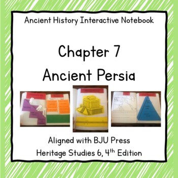 Preview of Persia BJU Press Aligned Interactive Notebook