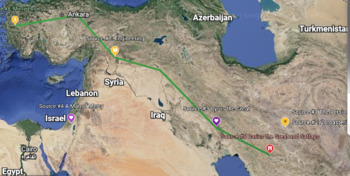 Preview of Persia: The Royal Road, A Google Earth Story 