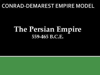 Preview of Persian Empire 559-465 BCE Conrad Demarest Presentation