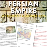 Persian Empire Reading Worksheets and Answer Keys