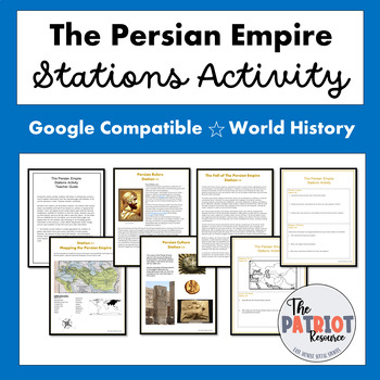 Preview of Persian Empire Stations Activity Early History Civilization (Google)