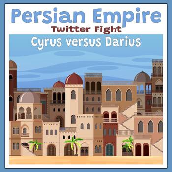 Preview of Persian Empire Twitter Fight - Critical Thinking, Collaboration, Interactive