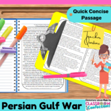 Persian Gulf War: Persian Gulf Non-Fiction Reading Passage