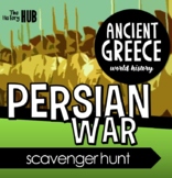 Persian War Scavenger Hunt - Ancient Greece Lesson Plan