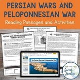 Persian Wars and Peloponnesian War Overview Activity | Anc
