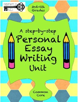 Preview of Personal Essay Writing Unit - Excellent Results!!