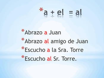 Spanish Personal A Powerpoint Activities And Tpr Story By Angie Torre