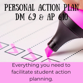 Preview of Personal Action Plan