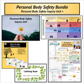 Preview of Personal Body Safety Bundle - Health - Social & Emotional Learning - Wellbeing