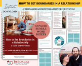 Personal Boundaries Married Couples Therapy Intimacy Healt