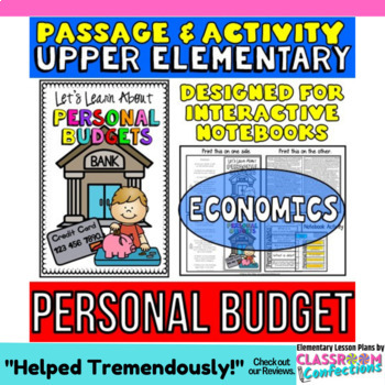 Preview of Personal Budgets: Economics Reading Passage and Questions