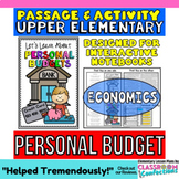 Personal Budgets: Economics Reading Passage and Questions