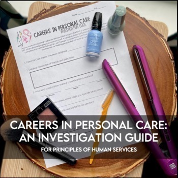 Preview of Personal Care Careers: An Investigation Guide