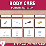 Personal Hygiene Tools Montessori Sorting Activity My Body