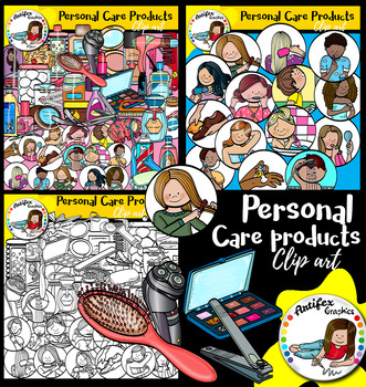 Preview of Personal Care Products and actions- Big set of 104 items!