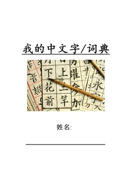 Preview of Personal Chinese Dictionary (Chinese Immersion)