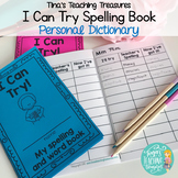 Personal Dictionary: I Can Try Spelling Book