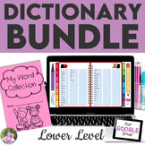 Personal Dictionary 1st-3rd - Printable & Digital Student 