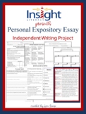 Personal Expository Essay Independent Writing Project {Tex