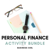 Personal Finance Activity Bundle