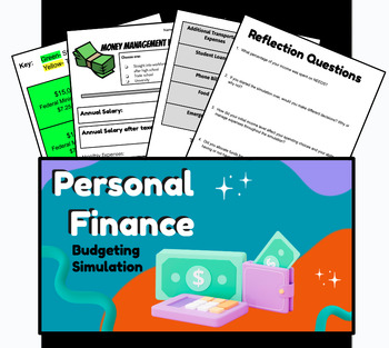 Preview of Personal Finance Budgeting Simulation