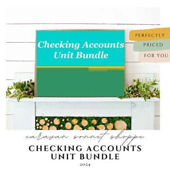 Preview of Personal Finance: Checking Account Unit Bundle/Bank Accounts/financial literacy