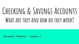 Personal Finance: Checking & Savings Accounts