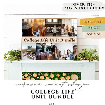 Preview of Personal Finance: College Life Unit Bundle/Life Skills/Budget/Financial Literacy