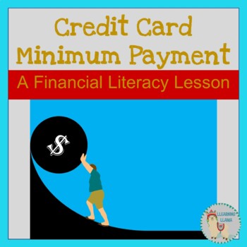 Preview of Personal Finance Credit Card Debt and Minimum Payment Mini Lesson