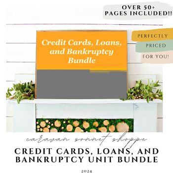 Preview of Personal Finance: Credit Cards, Loans, Bankruptcy Bundle/Financial Literacy