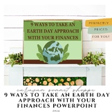 Personal Finance: Earth Day Financial Tips/Holiday/Financi