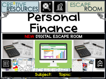 Preview of Personal Finance  Escape Room (Money | Banking | Financial Literacy...)