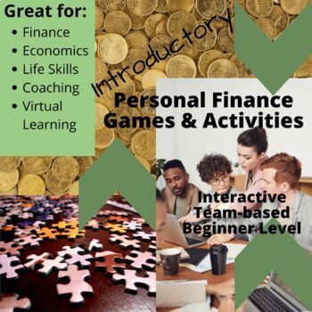 Preview of Personal Finance | Games & Activities | SIMPLE Introductory | Relevant