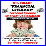 5th Grade Financial Literacy, Personal Finance Math Unit 5.10
