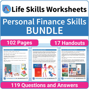 Preview of Personal Finance Life Skills Bundle for Middle and High School Special Education