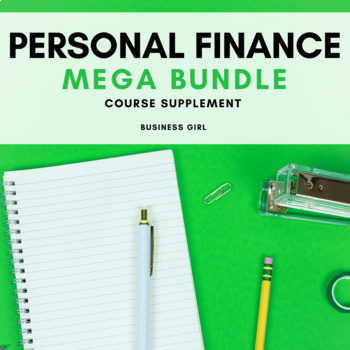 Preview of Personal Finance Activities and Projects Supplement Bundle