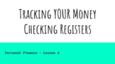 Personal Finance PDF: Tracking YOUR Money - Checking Registers