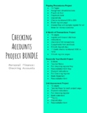 Personal Finance PROJECT BUNDLE: Checking Accounts - Googl