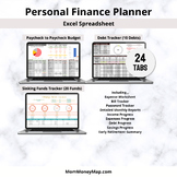 Personal Finance Planner Excel Spreadsheet