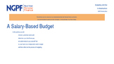 Personal Finance Project: Create a Salary-Based Budget