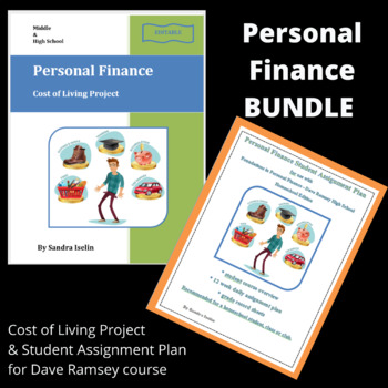 Preview of Personal Finance Student Assignment Plan & Cost of Living Project