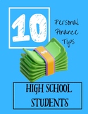 Personal Finance Tips for High Schoolers