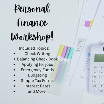 Preview of Personal Finance Workshop!