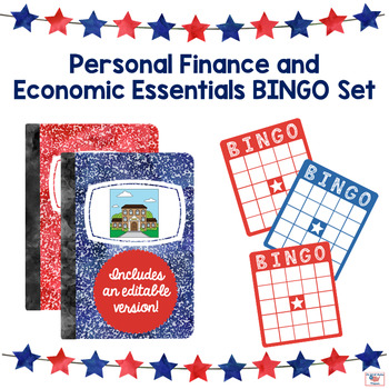Preview of Personal Finance and Economic Essentials BINGO