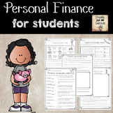 Personal Finance Worksheets | Teachers Pay Teachers