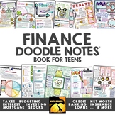 Personal Finance for Teens Doodle Note Book