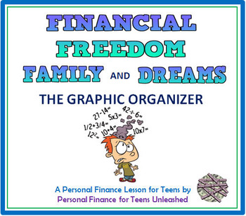 Preview of Financial Freedom Graphic Organizer (Financial Literacy)