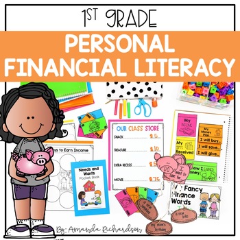 Preview of Personal Financial Literacy: A Unit for Needs and Wants & Spending and Saving