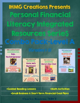 Preview of Personal Financial Literacy Integrated Resources-Level A-Bundle (ELA/Math/PFL)